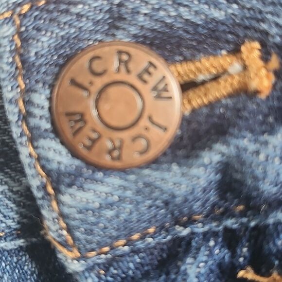 J. Crew, Cuffed, 100% Cotton, Blue Denim Jean Shorts, 29 - Picture 4 of 7